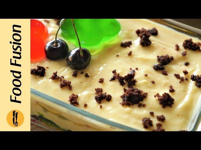 Fruit Custard Trifle Recipe By Food Fusion (Eid Special Recipe)