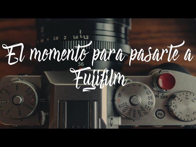 Este es el momento para pasarte a fujifilm