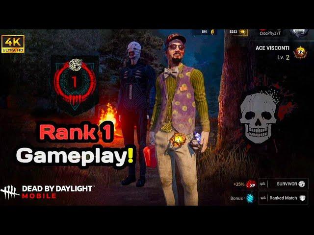 19 Minutes Of Rank 1 Survivor Looping Killers! | Dbd Mobile