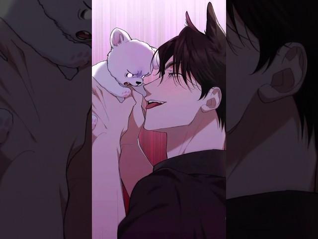 poor cute dog and dangerous wolf #bl #blmanga #yaoi #manhwa