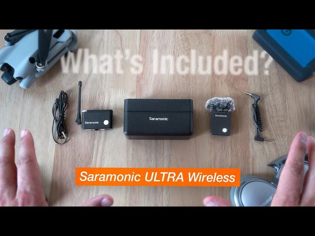 NEW! Saramonic ULTRA Wireless Mic Unboxing - What's Included? (Kit with Lav Mics)