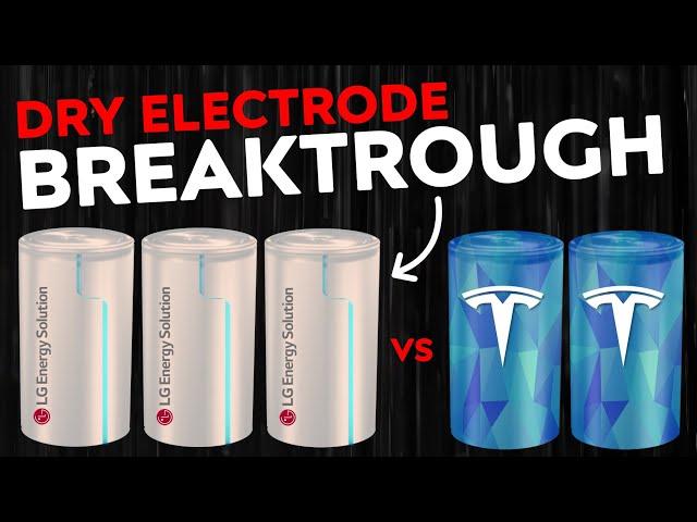 LG's GAME CHANGING Dry Battery Electrode Tech Explained (vs Tesla)