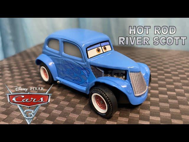 Pixar Cars 3 Hot Rod River Scott Racing Die-cast (Mattel)