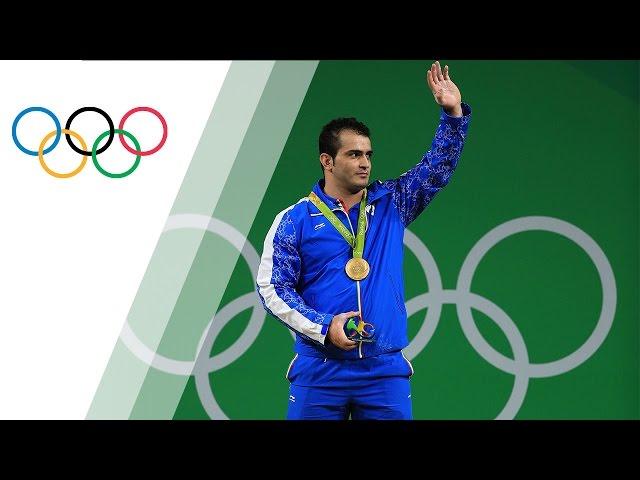 Moradi wins gold in Men's Weightlifting 94kg