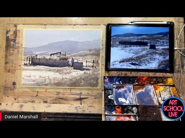 The Secrets of Plein Air Watercolor According to Dan Marshall