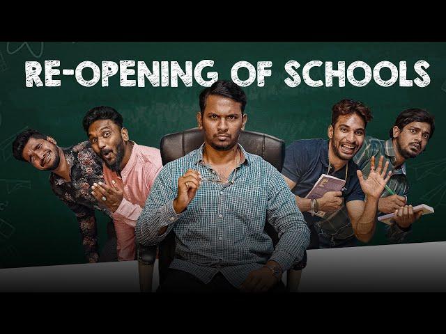 RE-OPENING OF SCHOOLS | Warangal Diaries Comedy