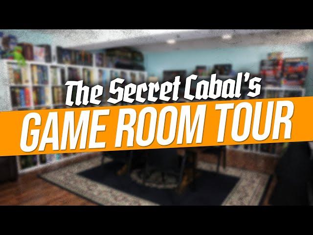 The Secret Cabal Game Room Tour