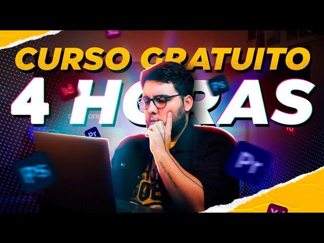 CURSO COMPLETO DE EDIÇÃO! Aprenda a editar seus vídeos AGORA | Aulão Completo de Edição (GRÁTIS)