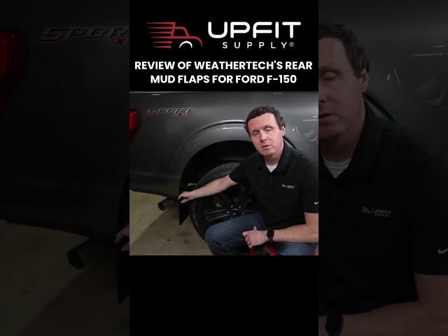 Review Of WeatherTech Rear Mud Flaps Installed on Ford F-150 | No-Drill Needed