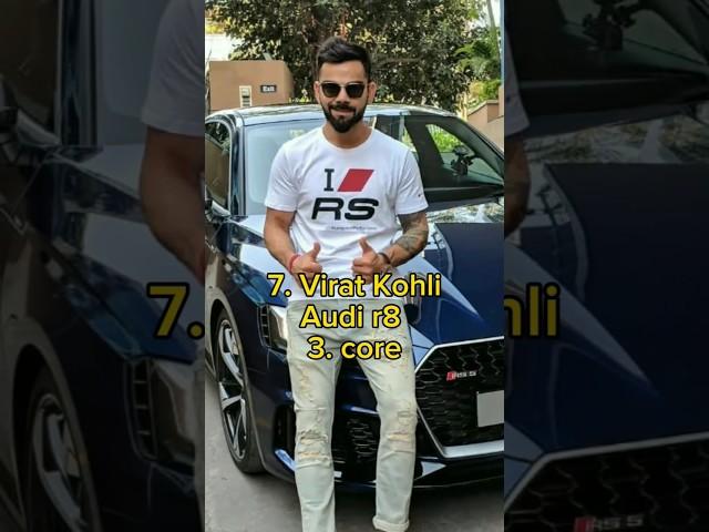 Top 10 Luxury Cars of Indian Cricketers Revealed #cricket #viratkohli #car