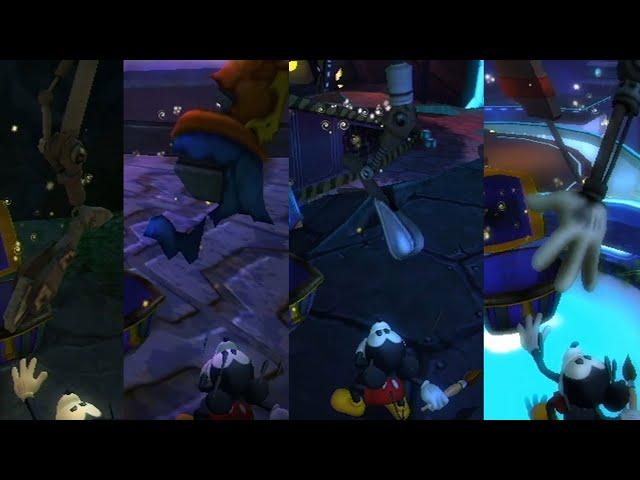 Epic Mickey All Goofy's Animatronic Parts And Locations