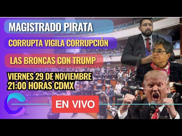 EL MAGISTRADO PIRATA, LA CORRUPTA VIGILANDO LA CORRUPCIÓN Y OTROS TEMAS