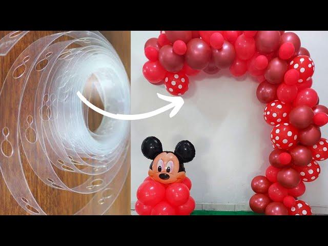 Arco de Balões Desconstruído DIY - Fácil e Lindo!