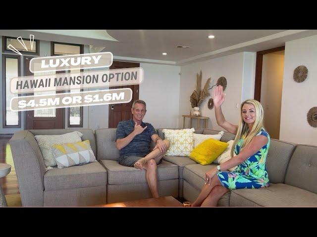 Luxury Hawaii Mansion Option $4.5M OR $1.6M | Sara Fox Real Estate Maui