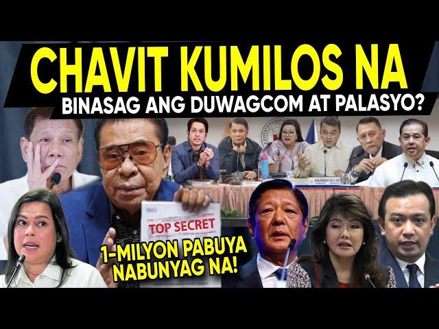 OMG! Exp0se na! CHAVIT TUMESTIG0 na Temb0g ang Leakage-na Sabwa/tan ng DuwagC0m BBM Trillanes Imme?!