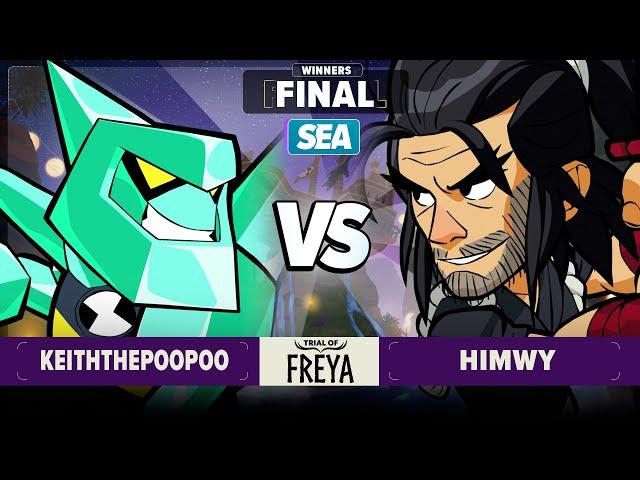 Himwy vs KeithThePooPoo - Winners Final - Trial of Freya - SEA 1v1