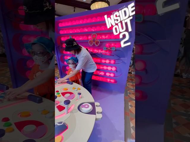 Aiden play Disney Inside Out Headquarters Control Panel!!! #shorts #disney #insideout