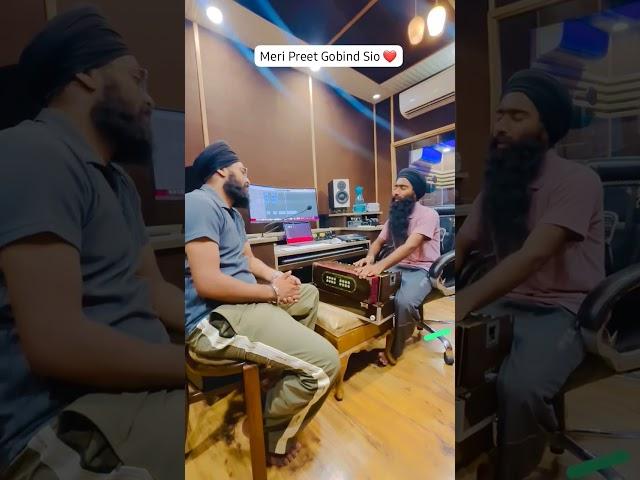 Meri Preet Gobind Sio | Bhai Pargat Singh Gurdaspur | #gurbanishorts #shorts #wmk #studio #amritsar