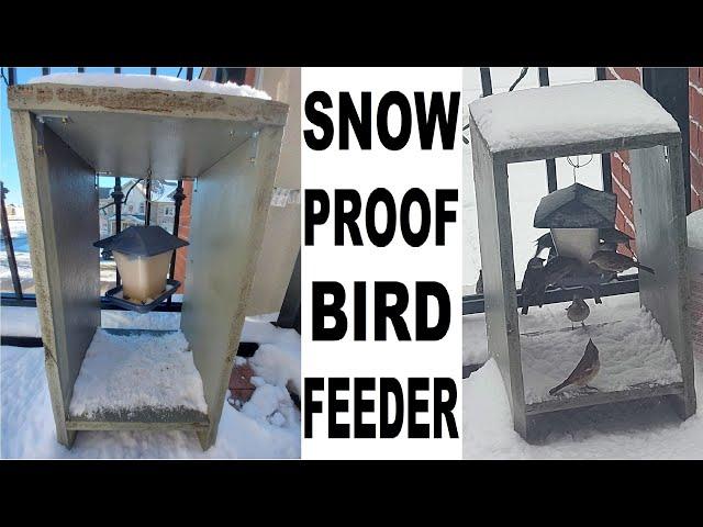 Snow Proof Bird Feeder