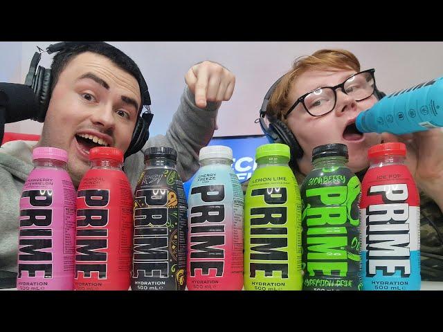 Me & Shannon Rank PRIME HYDRATION Drinks from Best to Worst!