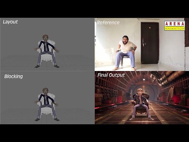 Arena Animation Student Work | Creative Minds | Character Animation Sequence