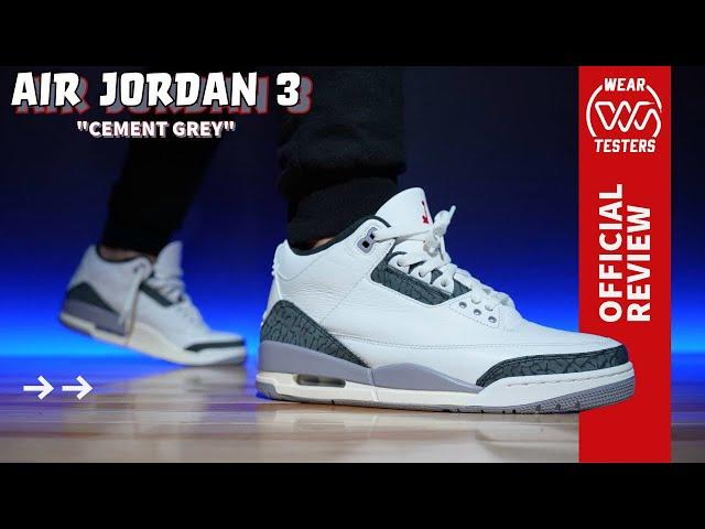 Air Jordan 3 Cement Grey