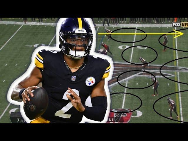 Film Study: Justin Fields played WELL for the Pittsburgh Steelers Vs the Atlanta Falcons