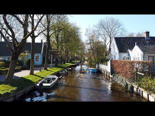 Morning walk in Broek in Waterland ️ | Amsterdam Metro-Area | The Netherlands - 4K60