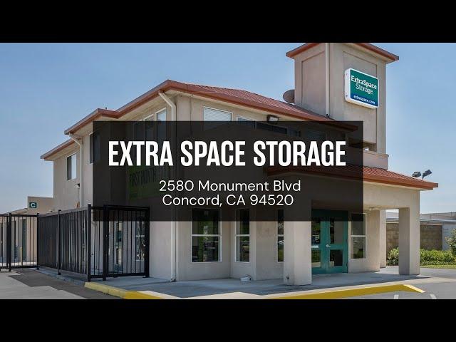 Storage Units in Concord, CA on Monument Blvd | Extra Space Storage