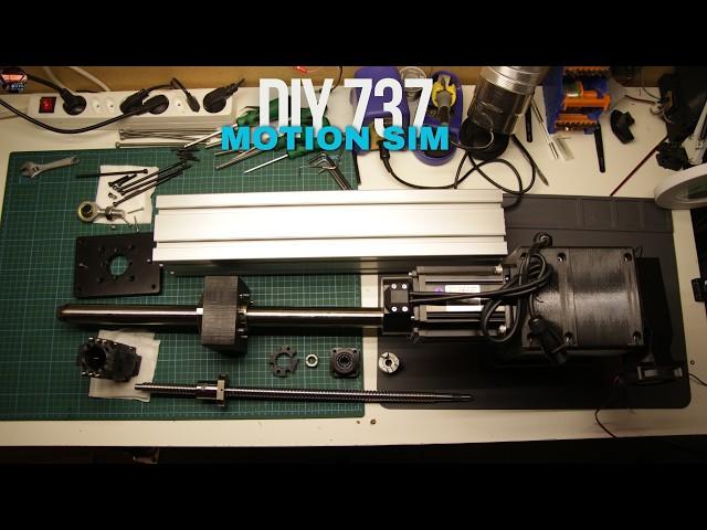 Fixing my broken linear actuator - Boeing 737 motion sim