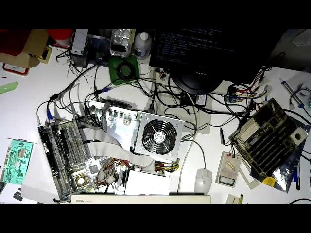 Repairing a 486 DX2/66, live troubleshooting