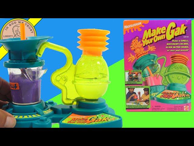 Make Your Own GAK - Very RARE Vintage Set  - How To Make GAK! - Extended Video