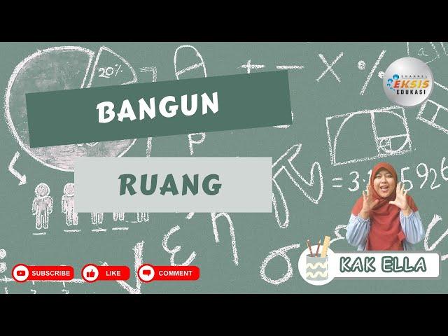 "Bangun Ruang"   (Matematika)