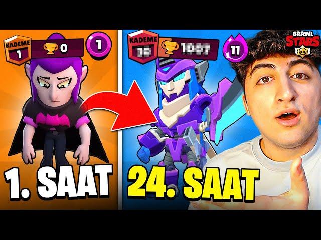 24 SAAT BOYUNCA MORTİS OYNADIM! (KAÇ KUPA KASTIM?) | BRAWL Stars