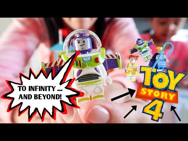 TOY STORY 4 MOVIE  LEGO UNBOXING, BUILDING AND PLAYING!