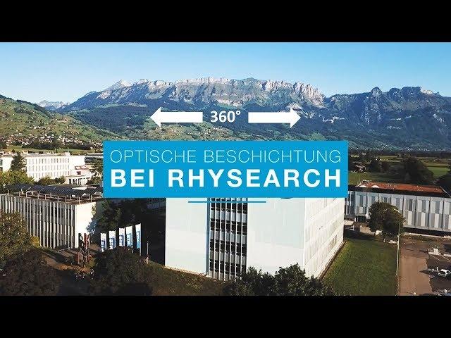 RhySearch 360°-Video Optische Beschichtung