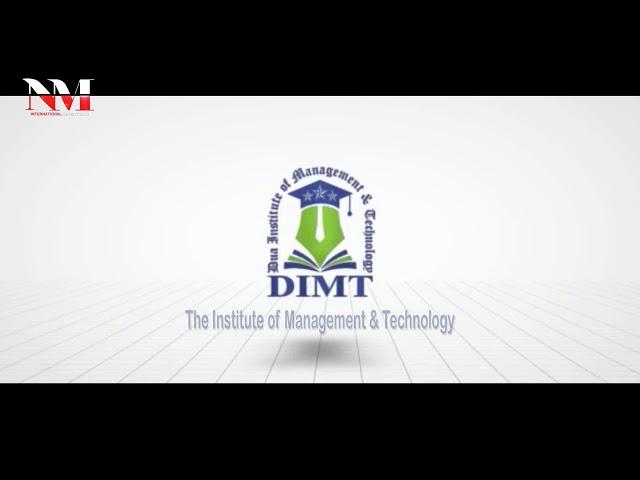 Animated Logo Of DIMT Collage | 3D LOGO Sample 02 | N-M International Advertising