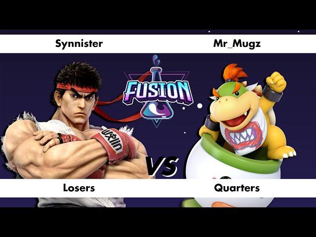 Fusion # 193 - Synnister (Ryu) vs Mr_Mugz (Bowser Jr.) - Losers Quarter Final