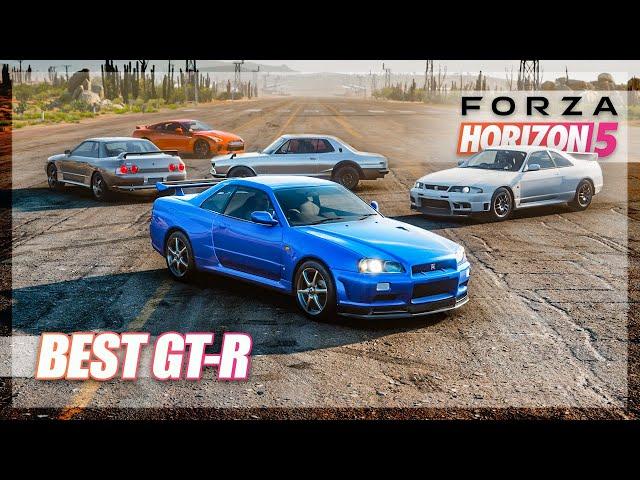 Forza Horizon 5 - Best Nissan GT-R! (Generations Comparison)