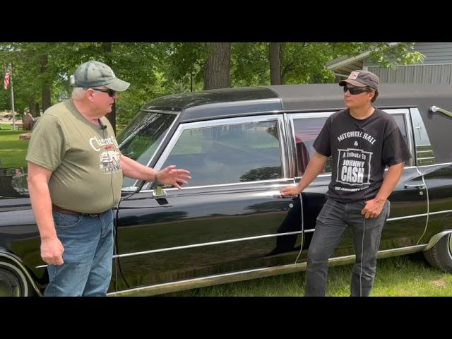 Henderson Classic Car Roll-In, 1970 Cadillac Hearse