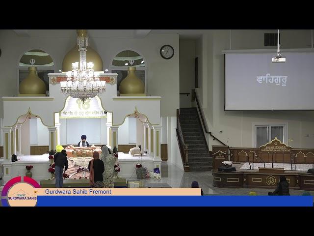 Gurdwara Sahib Fremont Morning Diwan 2024-12-29