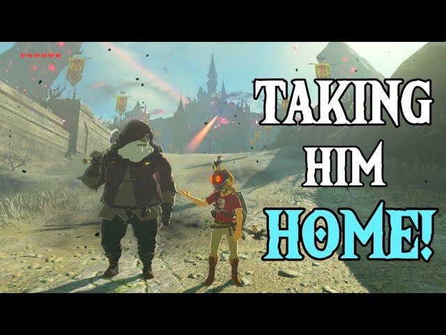 Taking King Rhoam to HYRULE CASTLE! | Zelda: Breath of the Wild