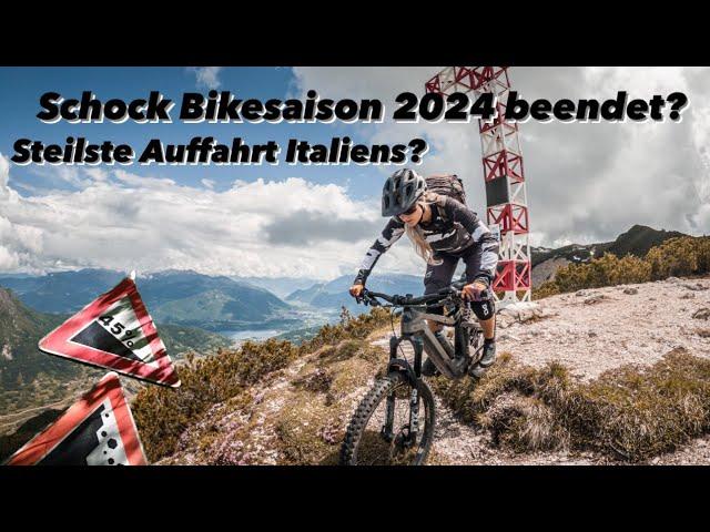 Steilste AUFFAHRT Italiens? Schock BIKESAISON 2024 BEENDET? - Becco della Ceriola