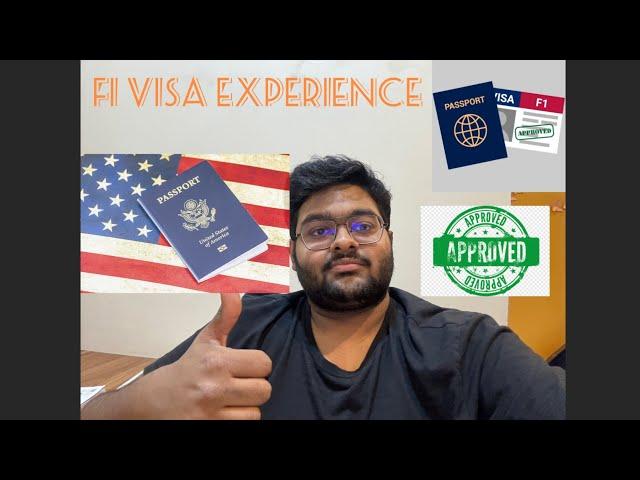 My entire F1 Visa experience l BIOMETRICS & INTERVIEW DETAILED INSIGHTS l  *APPROVED in 35 seconds*