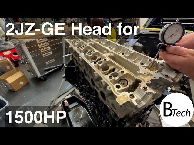 Non-VVTI Head Install for 1500HP 2JZ - AWD 260z Part 7