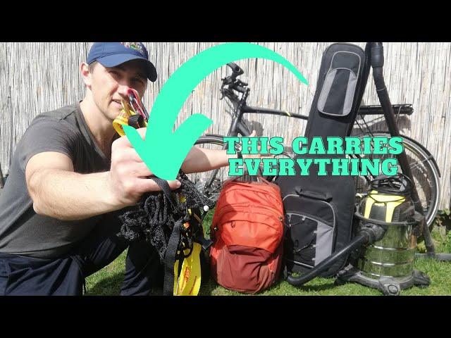 Carry LARGE THINGS on Your Bike. There’s a Better Way You Haven’t Heard Of