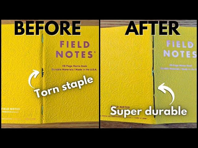 Rebinding Field Notes - Upgrading My Favorite Pocket Notebook