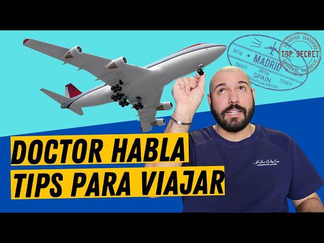 Tips para Viaje Largo en Avion | Dr. Jean Carlos Cruz