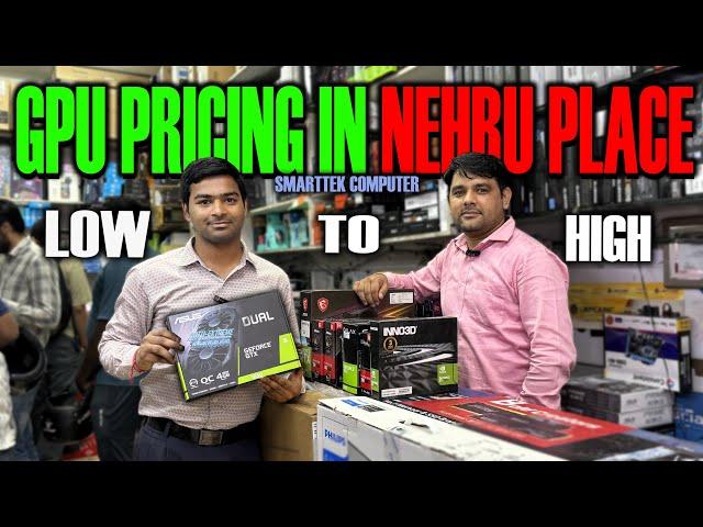 Graphic Card Price in Nehru Place || all Shop Price [Hindi]. //NEW DELHI