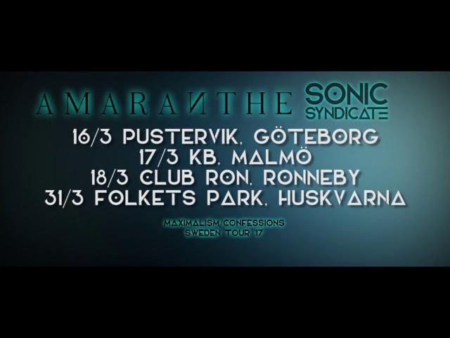 Sonic Syndicate & Amaranthe Tour 2017